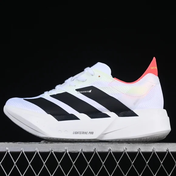 Adidas White and Black Running Shoes
